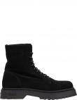 TOMMY JEANS vīriešu melni zābaki Warm lining boot