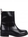 TOMMY HILFIGER sieviešu melni zābaki Elevated essent thermo bootie