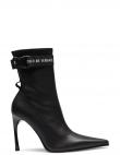 VERSACE JEANS CUTURE sieviešu melni zābaki Sadie booties