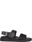 CALVIN KLEIN sandales vīriešiem, Melna, Back strap sandal