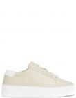 CALVIN KLEIN sieviešu brīvā laika apavi, Pelēka, Flatform cup lace up leisure