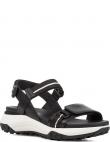 GEOX sandales sievietēm, Melna, Sorapis grip sandals
