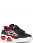 GEOX laisvalaikio batai berniukams, Melna, Illuminus sneakers