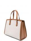 MICHAEL KORS rokassomiņa vīriešiem, Krēmīga/Smilšu, Medium satchel