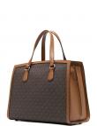 MICHAEL KORS rokassomiņa vīriešiem, Brūna, Medium satchel