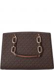 MICHAEL KORS rokassomiņa vīriešiem, Brūna, Medium satchel