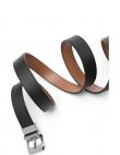 MICHAEL KORS josta vīriešiem, Melna, 28mm ctfr geo dress belt