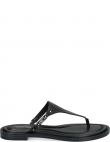 MICHAEL KORS sandales sievietēm, Melna, Daniella flat thong