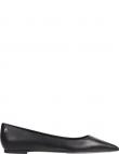 TOMMY HILFIGER balerīnas tipa apavi sievietēm, Melna, Essential pointed ballerina