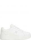 TOMMY HILFIGER sieviešu brīvā laika apavi, Krēmīga/Smilšu, Platform court sneaker