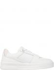TOMMY HILFIGER sieviešu brīvā laika apavi, Krēmīga/Smilšu, Flag basket sneaker