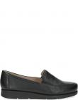 CAPRICE loafer stila apavi sievietēm, Melna, Loafers
