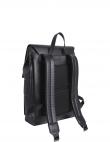 CALVIN KLEIN mugursoma vīriešiem, Melna, Vertical lines flap backpack