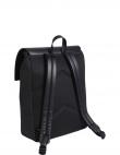 CALVIN KLEIN mugursoma vīriešiem, Melna, Iconic plaque flap backpack