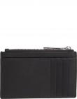 CALVIN KLEIN naudas maks sievietēm, Melna, Must cardholder