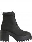 CALVIN KLEIN JEANS zābaki sievietēm, Melna, Chunky heeled zip boot