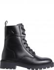 CALVIN KLEIN JEANS zābaki sievietēm, Melna, Combat boot zip