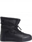 CALVIN KLEIN JEANS sieviešu zābaki ar apsildi, Melna, Vulc flatform snow boot
