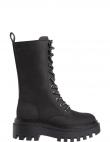 CALVIN KLEIN JEANS zābaki sievietēm, Melna, Flatform lace up boot