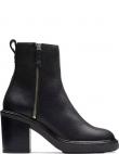CLARKS zābaki sievietēm, Melna, Cassiano booties