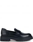 GEOX kurpes sievietēm, Melna, Iridea loafers