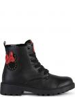 GEOX zābaki meitenēm, Melna, Casey booties