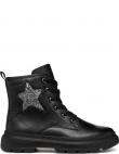 GEOX zābaki meitenēm, Melna, Kiddartah booties