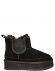 LA CONTE apsildāmi zābaki sievietēm, Melna, warm boots