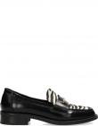 MEXX loafer stila apavi sievietēm, Melna, Pauline loafers