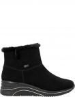 REMONTE zābaki sievietēm, Melna, Ladies mid height boots