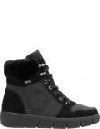 REMONTE zābaki sievietēm, Melna, Ladies mid height boots