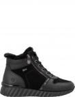 REMONTE zābaki sievietēm, Melna, Ladies mid height boots