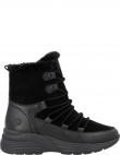 REMONTE zābaki sievietēm, Melna, Ladies mid height boots