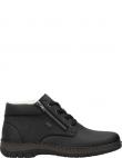 RIEKER zābaki vīriešiem, Melna, Men's boots