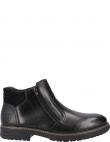 RIEKER zābaki vīriešiem, Melna, Men's boots