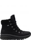 RIEKER zābaki sievietēm, Melna, Ladies mid height boots
