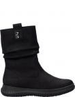 RIEKER zābaki sievietēm, Melna, Ladies mid height boots