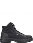 RIEKER zābaki vīriešiem, Melna, Men's boots