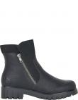 RIEKER zābaki sievietēm, Melna, Ladies mid height boots
