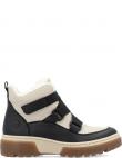 RIEKER zābaki sievietēm, Melna, Ladies mid height boots
