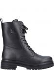RIEKER zābaki sievietēm, Melna, Ladies mid height boots