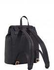 TOMMY HILFIGER mugursoma sievietēm, Melna, Poppy reform flap backpack