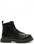TOMMY JEANS zābaki ar apsildi vīriešiem, Melna, Warm lining boot