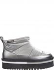 TOMMY JEANS sieviešu zābaki ar apsildi, Sudraba, Flatform boot
