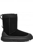 UGG apsildāmi zābaki vīriešiem, Melna, Classic short warm boots