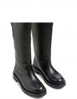 TAMARIS sievietēm, Long boot flat, Melna