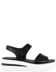 SUPER COMFORT sandales sievietēm, Melna, Sandals