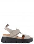 GRUNER SCHUHE sandales sievietēm, Pelēka, Sandals