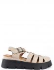 GRUNER SCHUHE sandales sievietēm, Krēmīga/Smilšu, Sandals