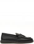 LA CONTE kurpes sievietēm, Melna, Loafers